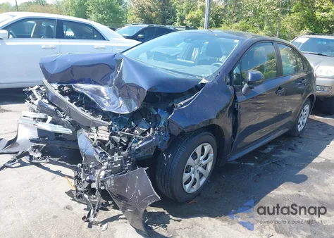 2021 Toyota Corolla Le from USA, damaged, VIN JTDEPMAE7MJ175297